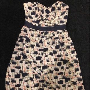 |A N T H R O P O L O G I E| strapless dress 🍇