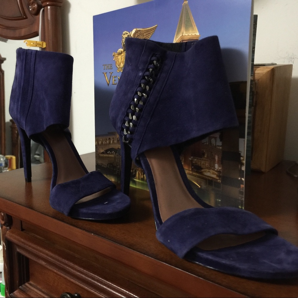 High heeled sandals