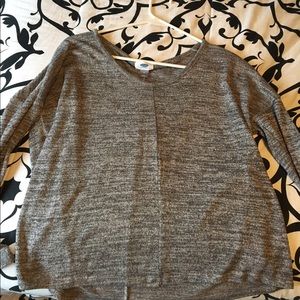 Old Navy grey sweater