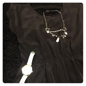 |P I N K•R E P U B L I C| black mini dress 🖤