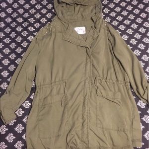 Justice Army Green Jacket