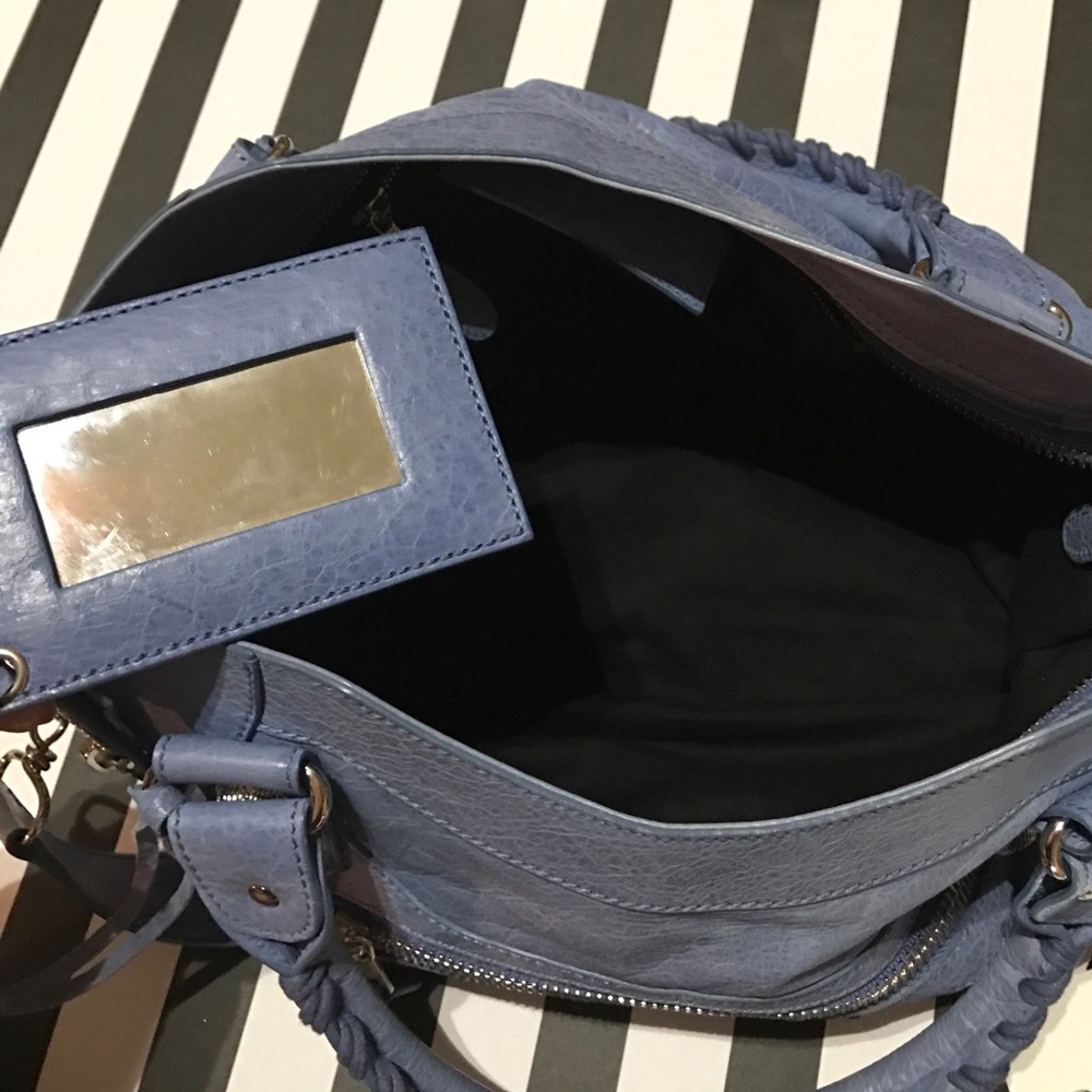 BALENCIAGA Nuage Lambskin Giant 21 Motorcycle City - Picture 6 of 7