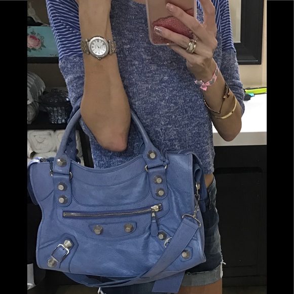 BALENCIAGA Nuage Lambskin Giant 21 Motorcycle City - Picture 7 of 7