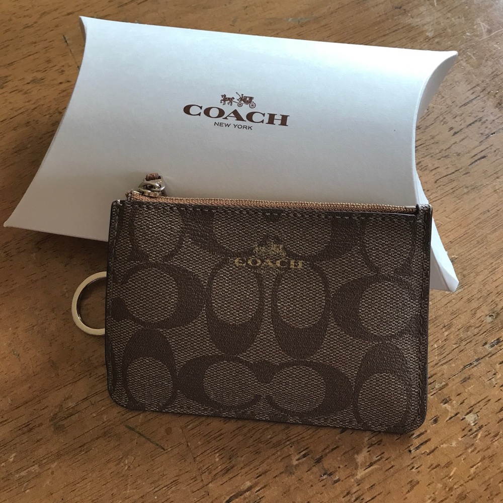 Coach coin pouch