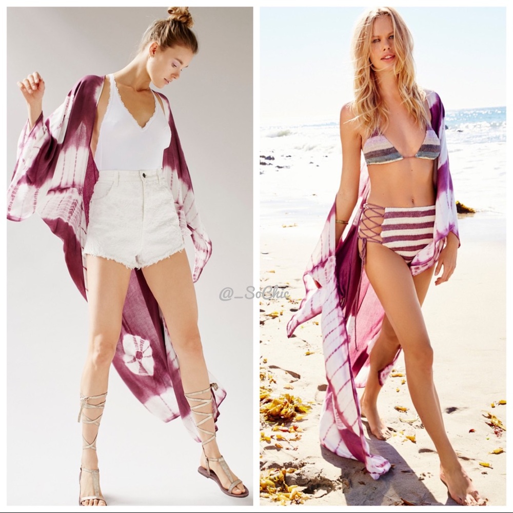 ❤LAST ONE❤Berry Long Kimono