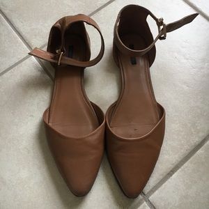 Forever 21 buckle flats