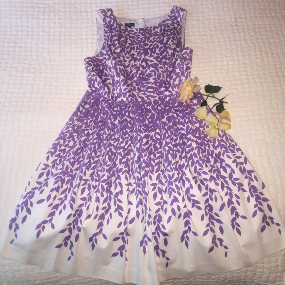 Talbots fit-flare dress