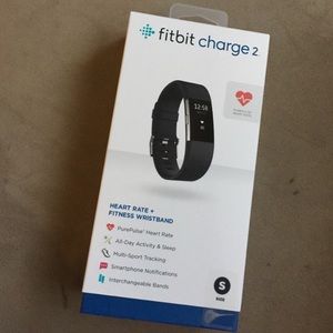Fitbit charge HR 2 (brand new- size S black)
