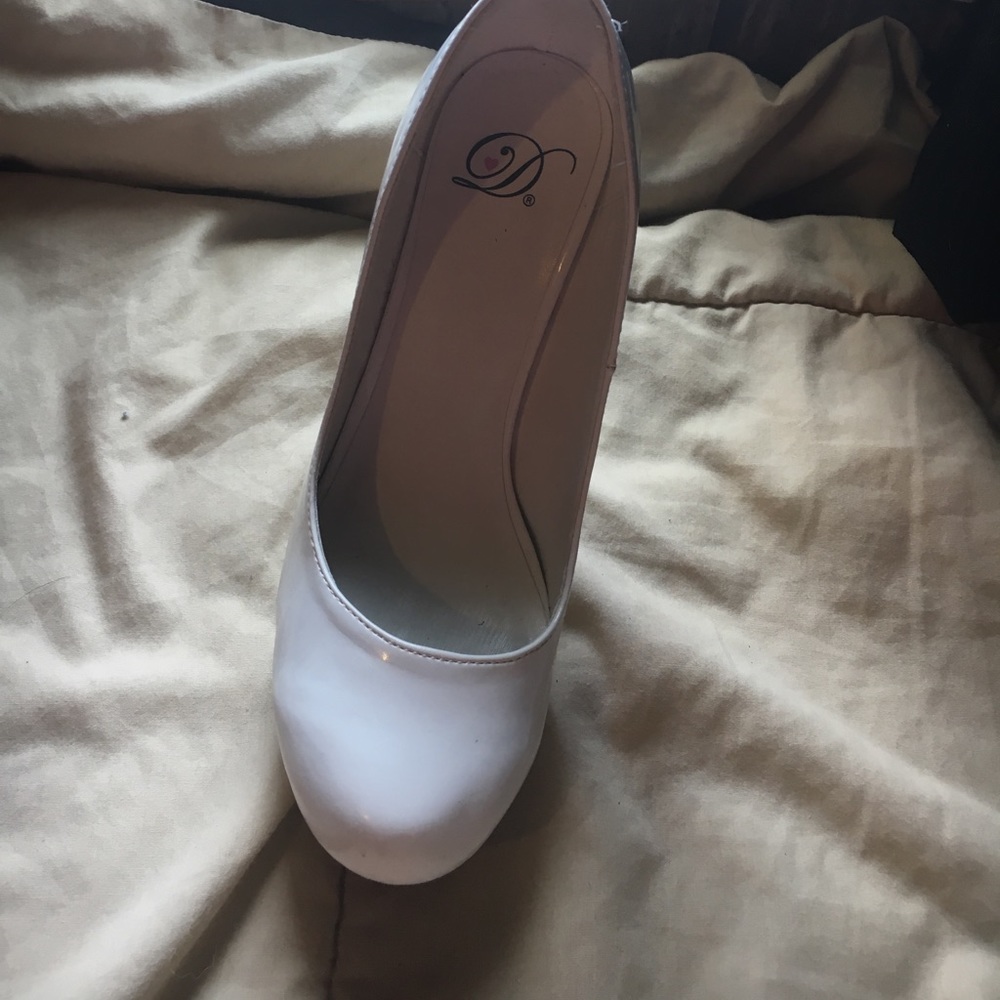 White heels