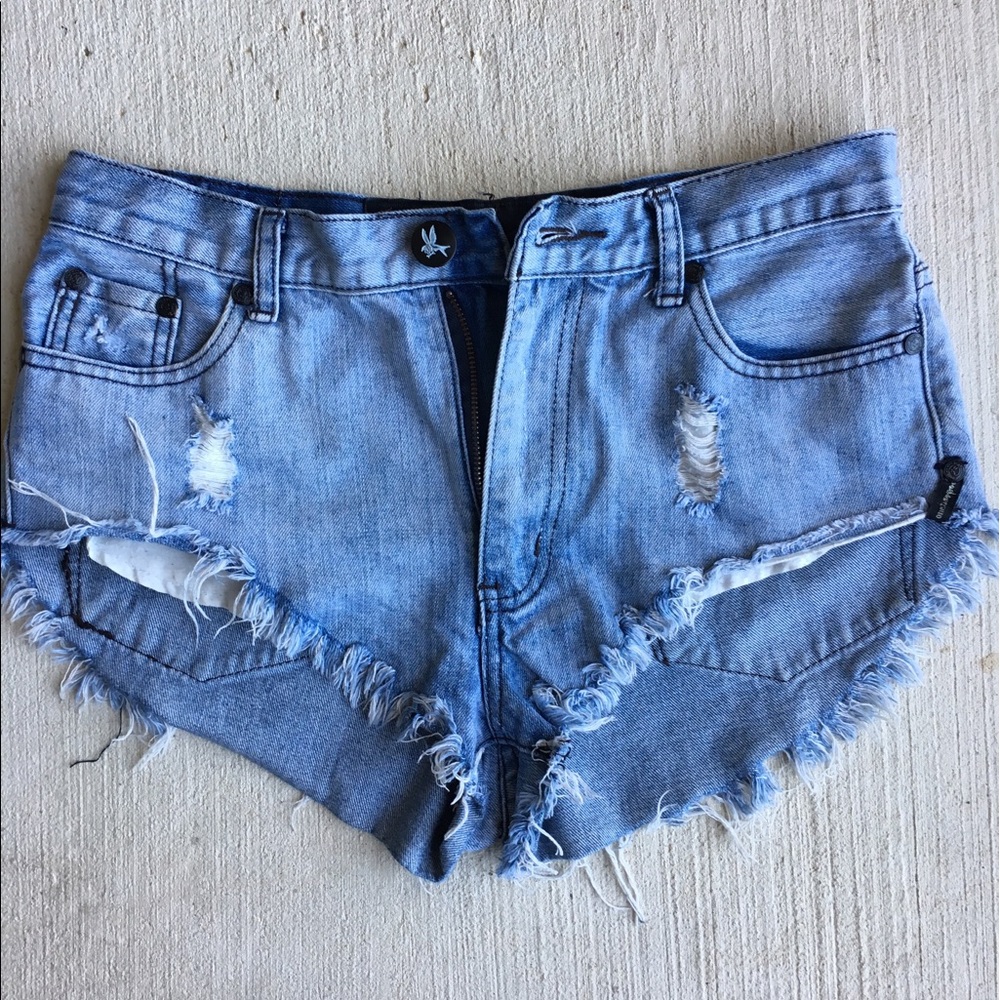 OneTeaspoon Bonita denim shorts