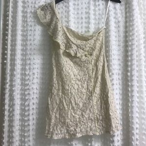 White lace dress