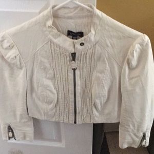 Bebe leather jacket