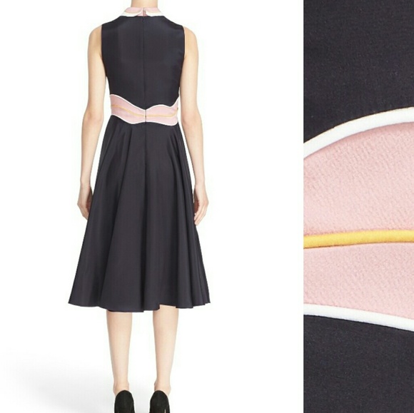 !SOLD!ROKSANDA VARGA SLEEVELESS MIDI DRESS - Picture 2 of 8