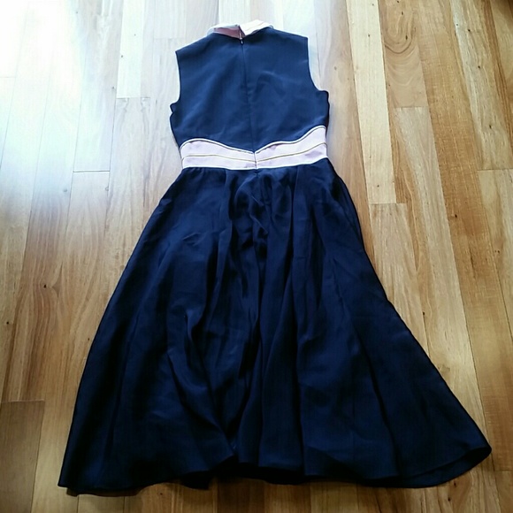 !SOLD!ROKSANDA VARGA SLEEVELESS MIDI DRESS - Picture 8 of 8