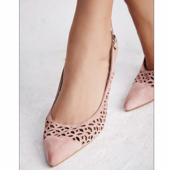 Suede Kitten Heels - Picture 4 of 6