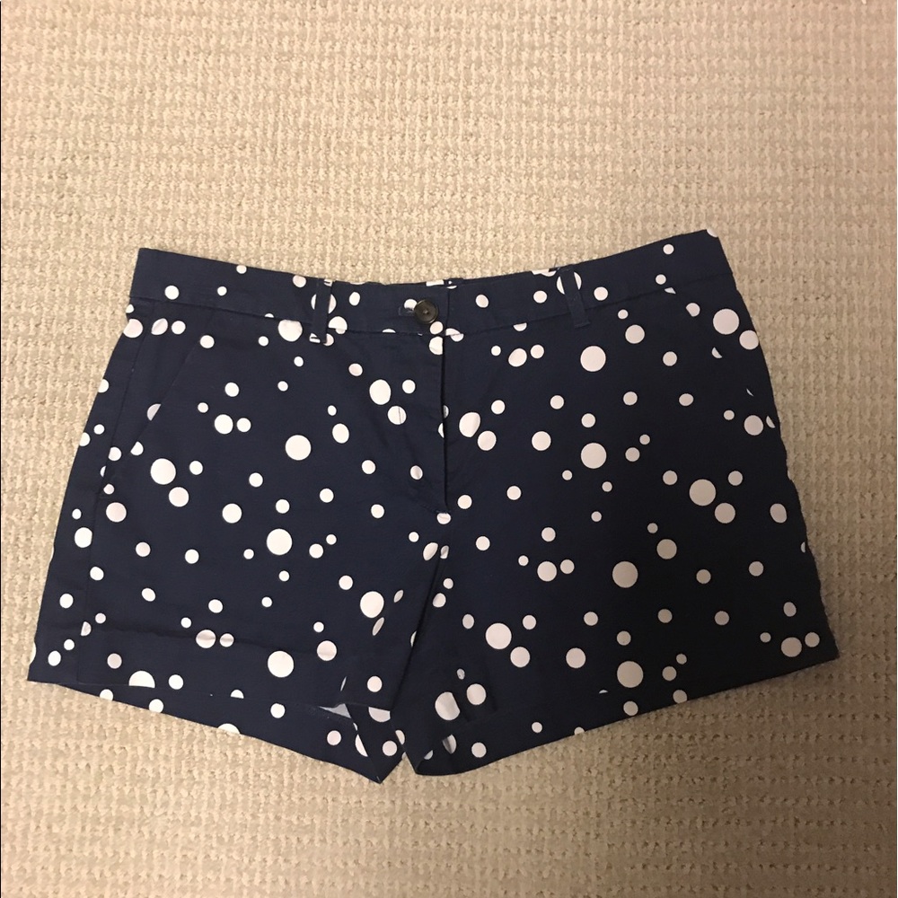 polkadot shorts