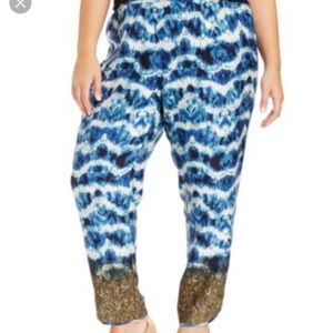 harper & liv plus size printed soft pants