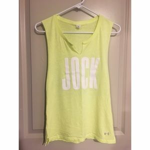 Under Armour neon yellow/ green Tank Top