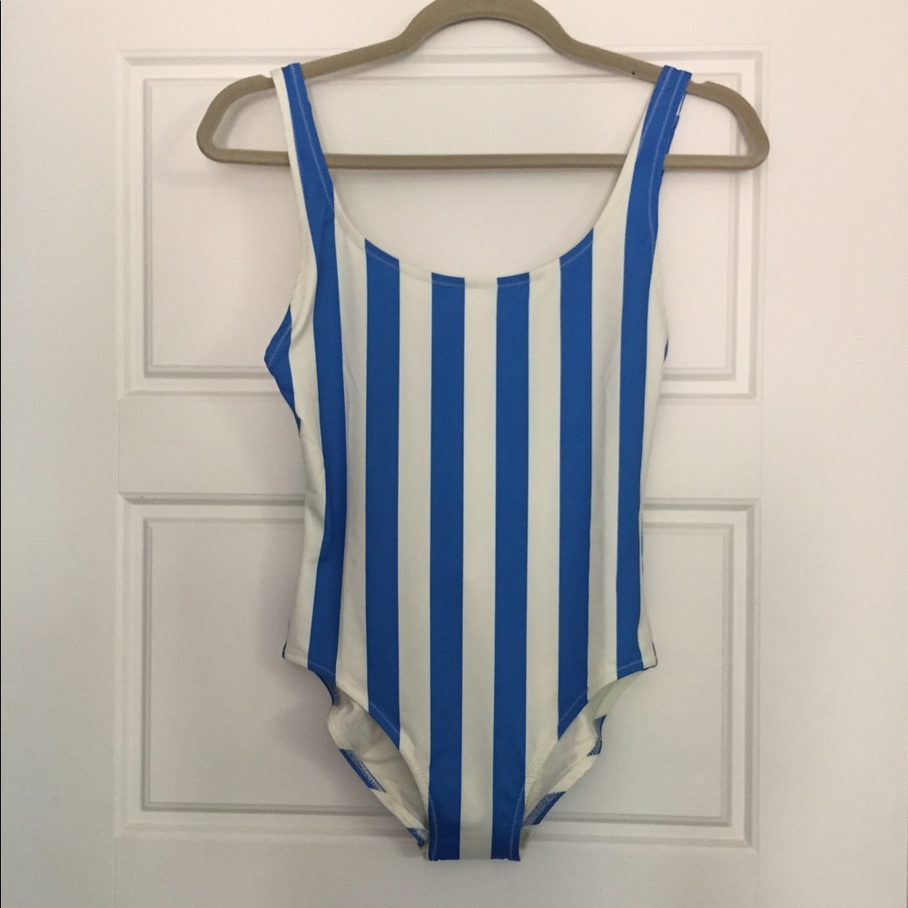 solid & striped anne-marie one piece suit
