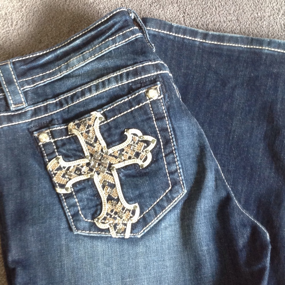 Miss Me Jeans 29 curvy, 31 1/2" length