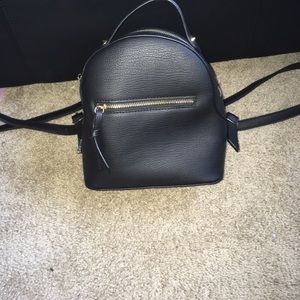 Mini Black Backpack