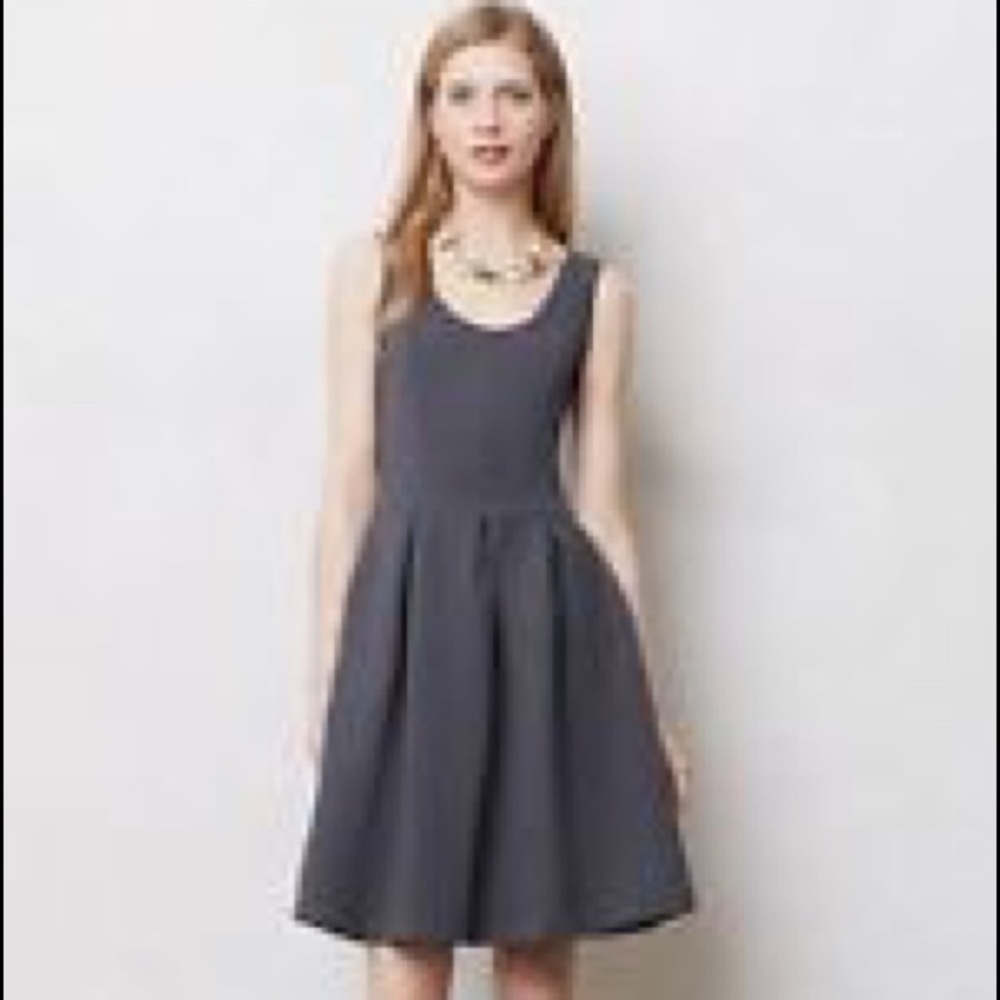 Anthropologie Bordeaux Dress
