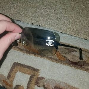 Authentic chanel sunglasses