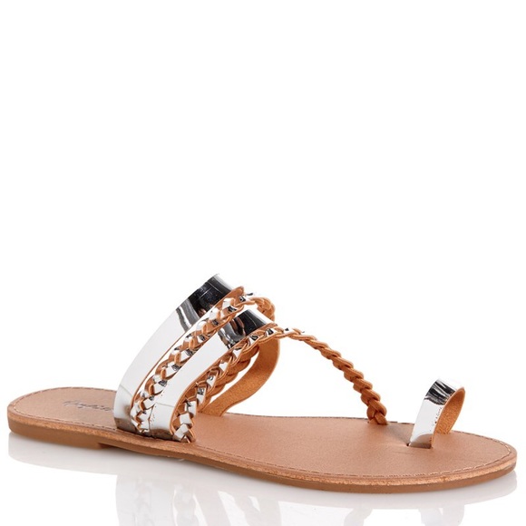 •Metallic Sandals• - Picture 2 of 4