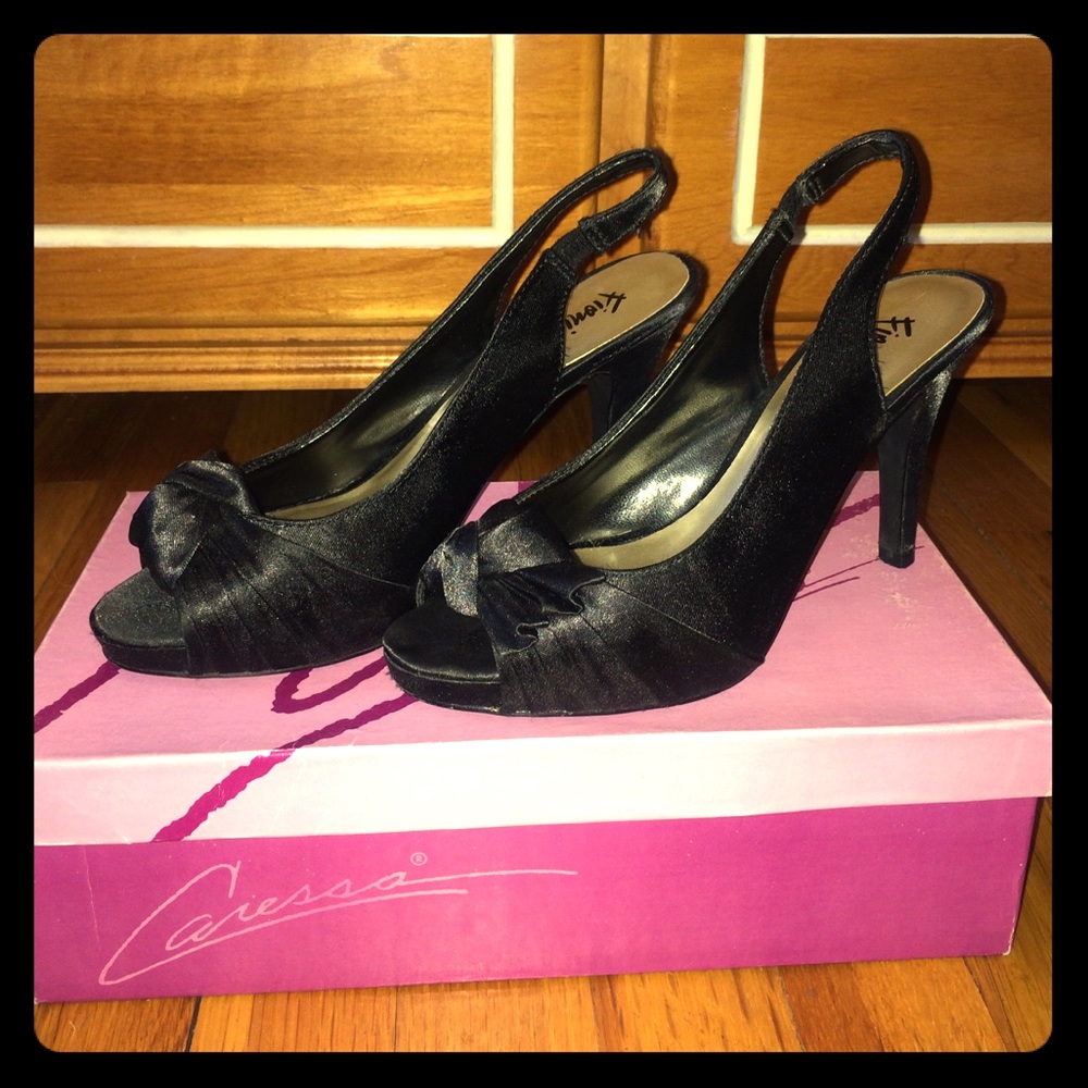 Fioni Night black heels
