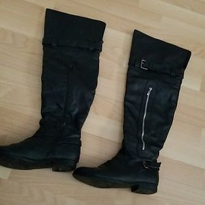 Knee high boots