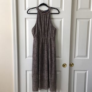 Silk Midi Dress
