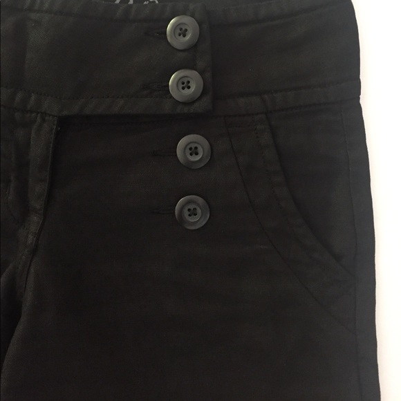 Level 99 100% Linen Gaucho Bermuda Short - Picture 3 of 8