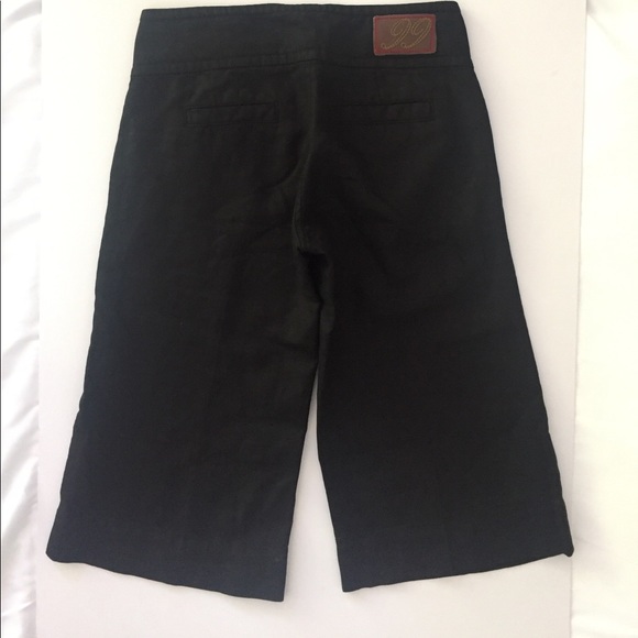 Level 99 100% Linen Gaucho Bermuda Short - Picture 5 of 8