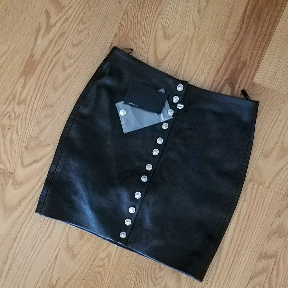 Versus Versace Lion Head Mini Skirt