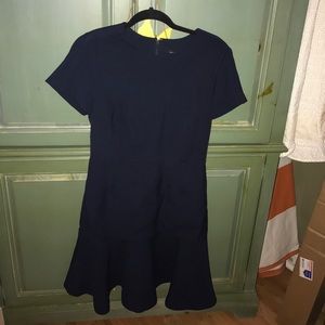 Navy Banana Republic dress