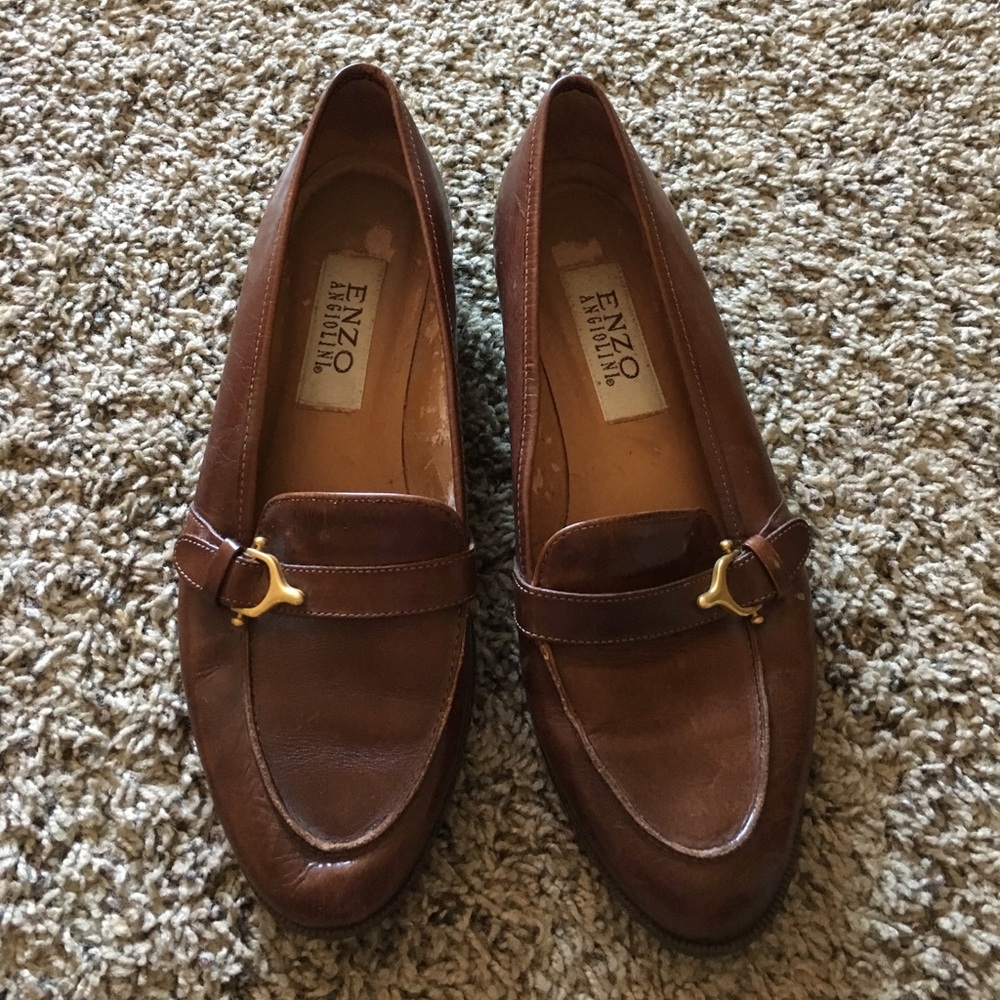 Size 8 Enzo Angiolini Brown Shoes