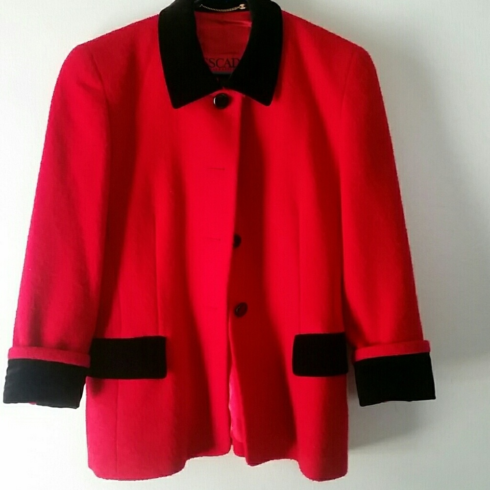 Vintage red blazer