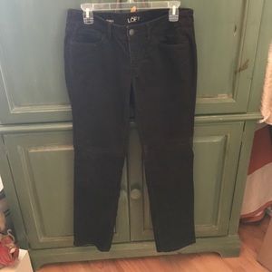 Brown corduroy Ann Taylor pants