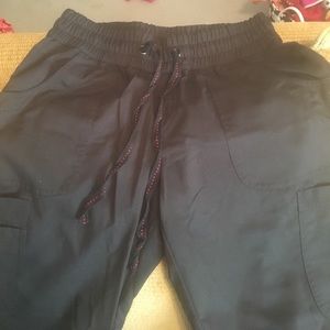 Black NrG scrub pants, never worn