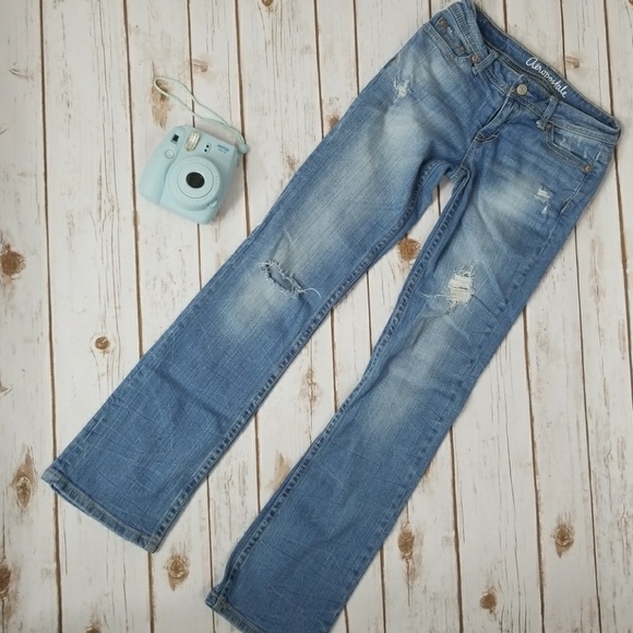 Aeropostale Denim - Aeropostale Distressed Boot Cut Jeans