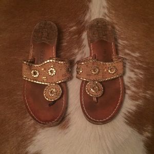 Jack Rogers Cork Sandals size 6