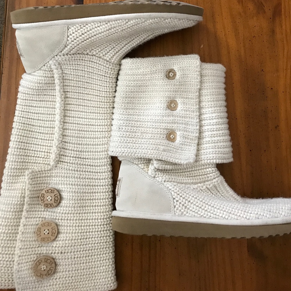 Knit Ugg boots