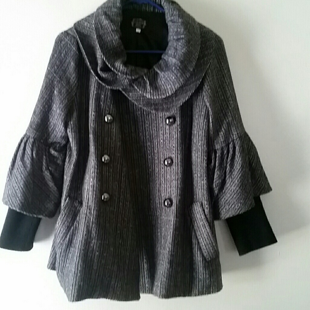 Gray coat