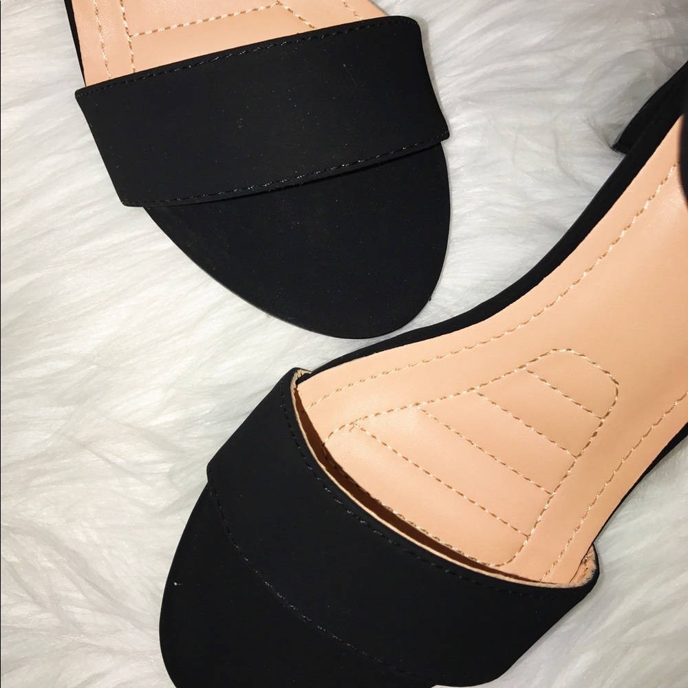 🖤LAST 1❌❌🎉New Block Heel-Black - Picture 3 of 8