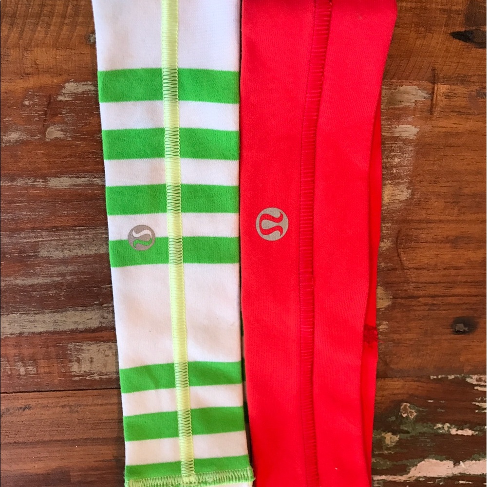 2 Lululemon headbands!!