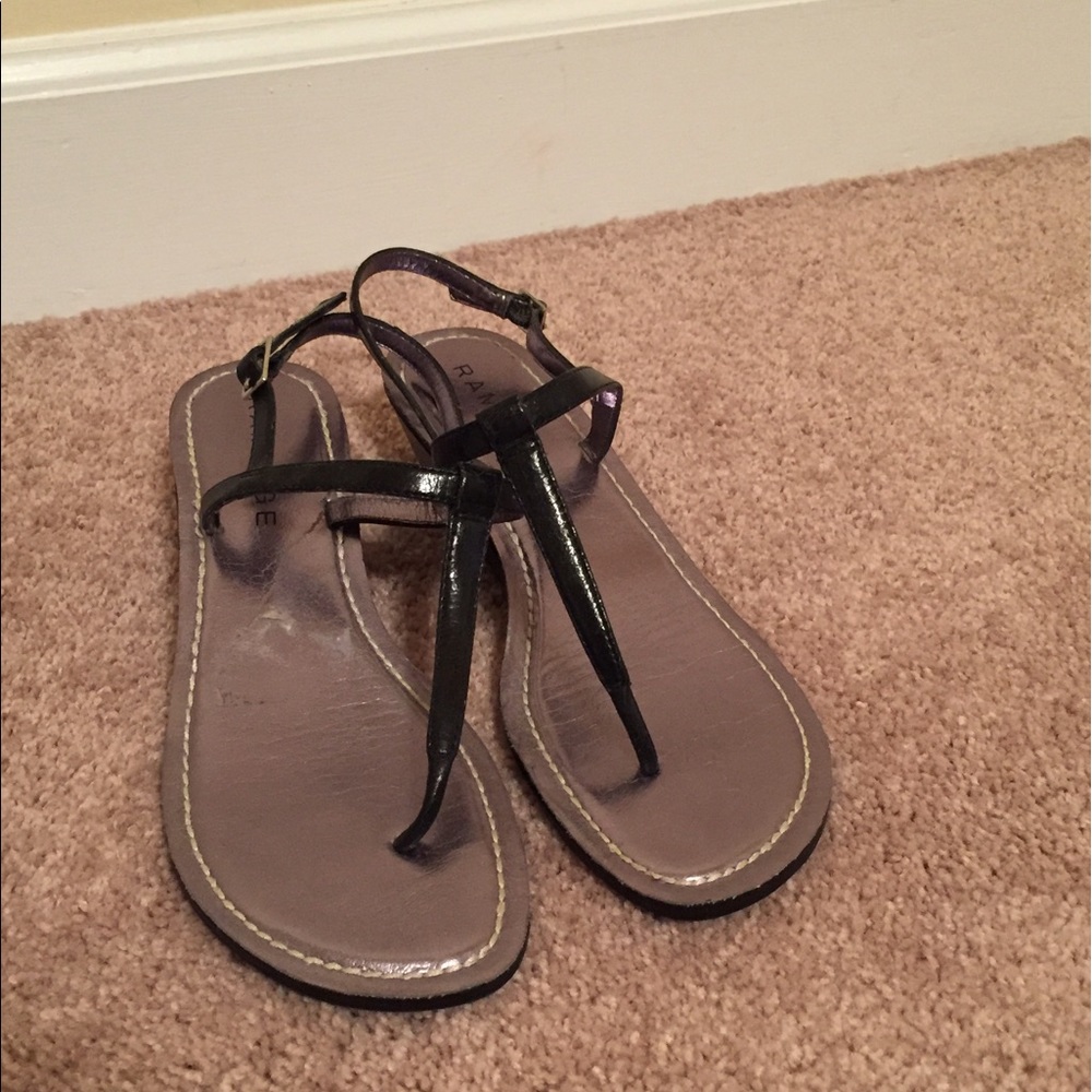 Black Rampage Sandals