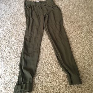 Olive Green Banana Republic trousers