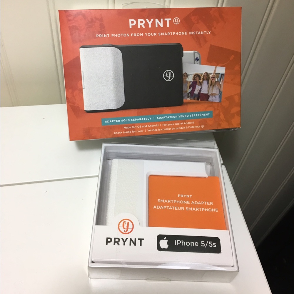 Prynt case, Prynt adapter, Prynt paper