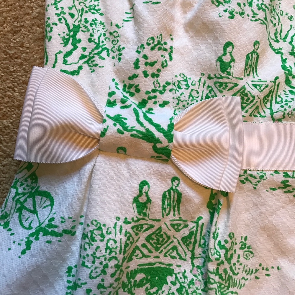 Lilly Pulitzer Amberly Dress in Spring Fever Toile - Picture 3 of 5
