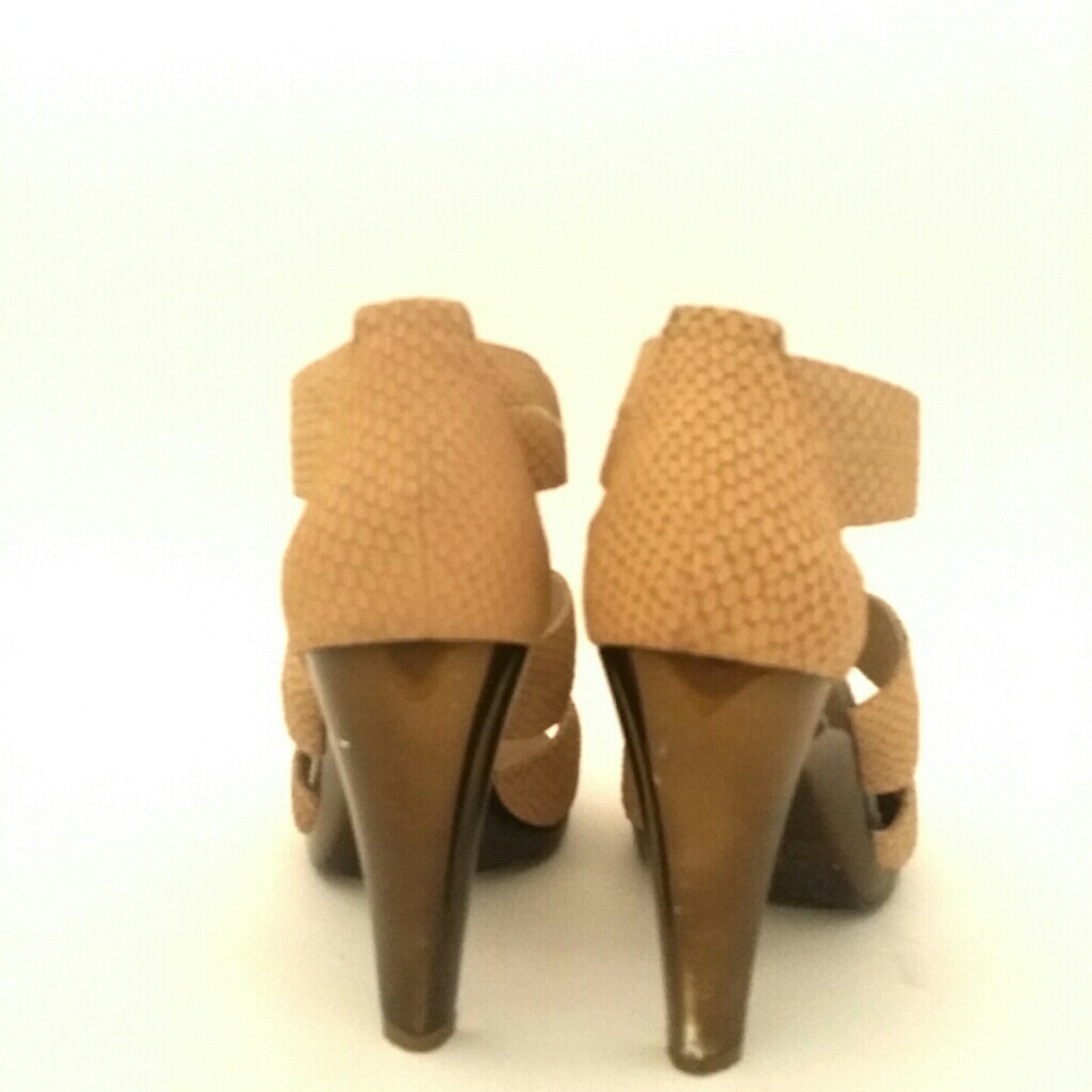 Michael Kors Berkeley Open toe leather heels - Picture 5 of 6